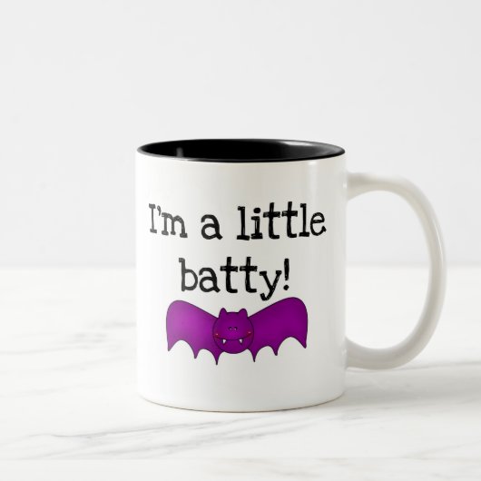 Tasse 2 Couleurs Je suis un petit Batty (Droit)