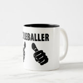 Tasse 2 Couleurs Je suis un Pickleballer (Devant droit)