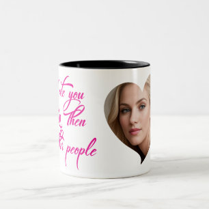 Tasse 2 Couleurs Je t'ai moins mangé que les autres personnes
