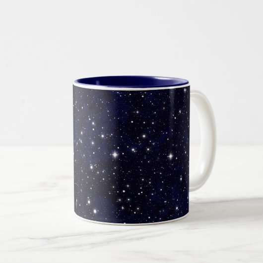 Tasse 2 Couleurs Je t'aime à la lune & retour - Univers (Devant droit)