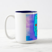 Tasse 2 Couleurs Je t'aime maman (Gauche)