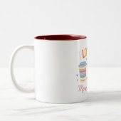 Tasse 2 Couleurs Je T'Aime Plus Que Du Café (Gauche)