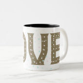 Tasse 2 Couleurs Je t'aime tellement mon amour (Devant droit)