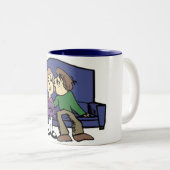 Tasse 2 Couleurs Je T'Aime Valentine (Devant droit)