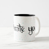Tasse 2 Couleurs Je te tolère. (Devant droit)