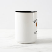 Tasse 2 Couleurs Je Vais Ça (Centre)