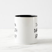 Tasse 2 Couleurs JE VEUX DANSER AVEC QUELQU'UN le noir (Centre)