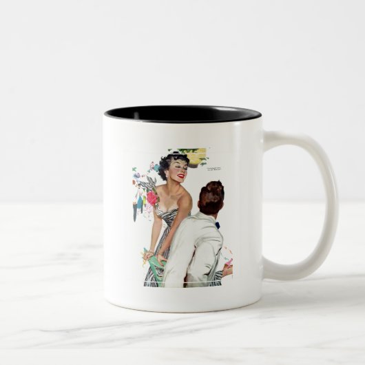 Tasse 2 Couleurs Je veux un homme 2 (Droit)