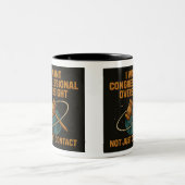 Tasse 2 Couleurs "Je Veux Une Surveillance Du Congrès, Pas Seulemen (Centre)