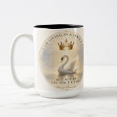 TASSE 2 COULEURS JE VIS DANS UN ESPACE &TEMPS (Gauche)