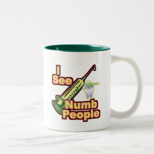 Tasse 2 Couleurs Je vois les personnes engourdies