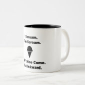 Tasse 2 Couleurs Je Vous Crie (Devant droit)