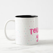 Tasse 2 Couleurs Je vous tolère (Gauche)