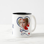 Tasse 2 Couleurs Je vous tolère (Devant droit)