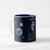 Tasse 2 Couleurs Jean 3:16 chrétien (Devant gauche)
