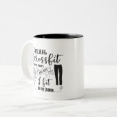 Tasse 2 Couleurs jean-art (Devant gauche)