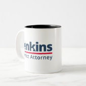 Tasse 2 Couleurs Jenkins pour le Procureur de la République (Devant gauche)