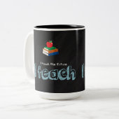 Tasse 2 Couleurs J'enseigne (Devant gauche)