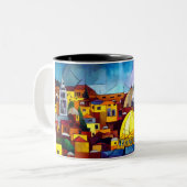 Tasse 2 Couleurs Jérusalem (Devant gauche)