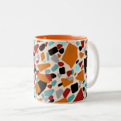 Tasse 2 Couleurs Jesmonite Terrazo (Devant droit)