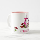 Tasse 2 Couleurs Jésus (Devant gauche)