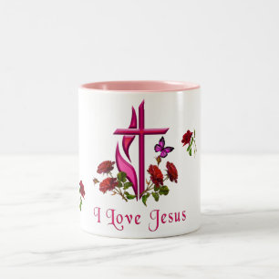 Tasse 2 Couleurs Jésus