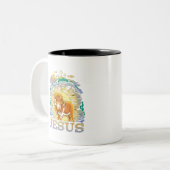 Tasse 2 Couleurs Jesus (Devant gauche)