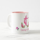 Tasse 2 Couleurs Jésus (Devant gauche)