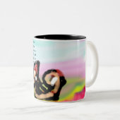 Tasse 2 Couleurs jésus a souci (Devant droit)