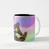 Tasse 2 Couleurs jésus amour (Devant droit)