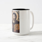 Tasse 2 Couleurs Jésus-Christ (Devant droit)