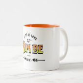 Tasse 2 Couleurs Jésus est amour (Devant droit)