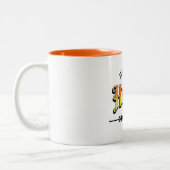 Tasse 2 Couleurs Jésus est amour (Gauche)