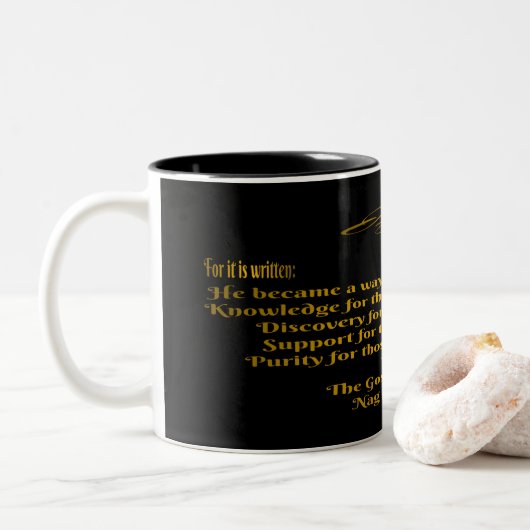 Tasse 2 Couleurs Jésus est devenu (Avec donut)