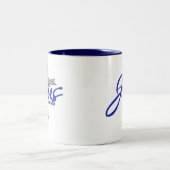 Tasse 2 Couleurs Jésus est la réponse (Centre)