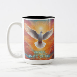 Tasse 2 Couleurs Jésus est mon guide