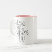 Tasse 2 Couleurs Jésus et café (Devant gauche)