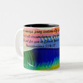 Tasse 2 Couleurs jésus joice (Devant gauche)