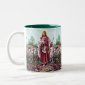 Tasse 2 Couleurs Jésus, Le Bon Pasteur (Gauche)
