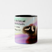Tasse 2 Couleurs jesus liberté (Centre)