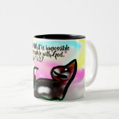 Tasse 2 Couleurs jesus love  (Devant droit)