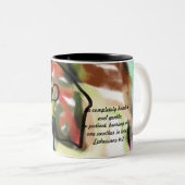 Tasse 2 Couleurs jesus love other (Devant droit)