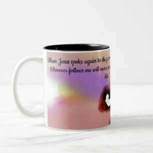 Tasse 2 Couleurs jésus lumière monde