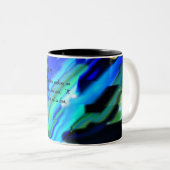 Tasse 2 Couleurs Jésus marche sur l'eau (Devant droit)