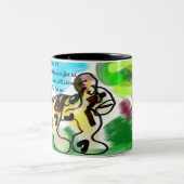 Tasse 2 Couleurs jésus nous aime (Centre)