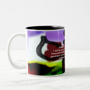 Tasse 2 Couleurs Jésus planifie la vie