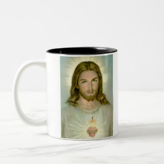Tasse 2 Couleurs Jésus, QUE JÉSUS FERAIT-IL ?