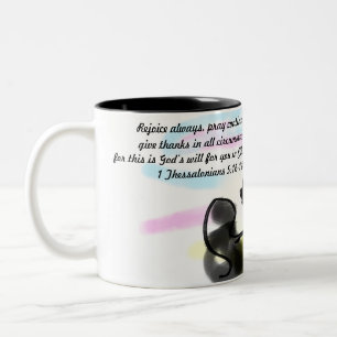 Tasse 2 Couleurs jesus réjouis