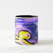 Tasse 2 Couleurs jésus riche  (Centre)