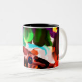 Tasse 2 Couleurs Jésus se réjouit (Devant droit)